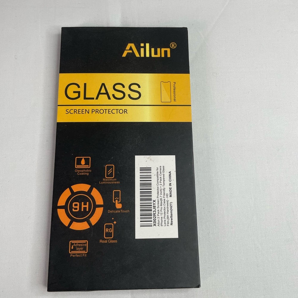 2 Pack Glass Screen Protectors